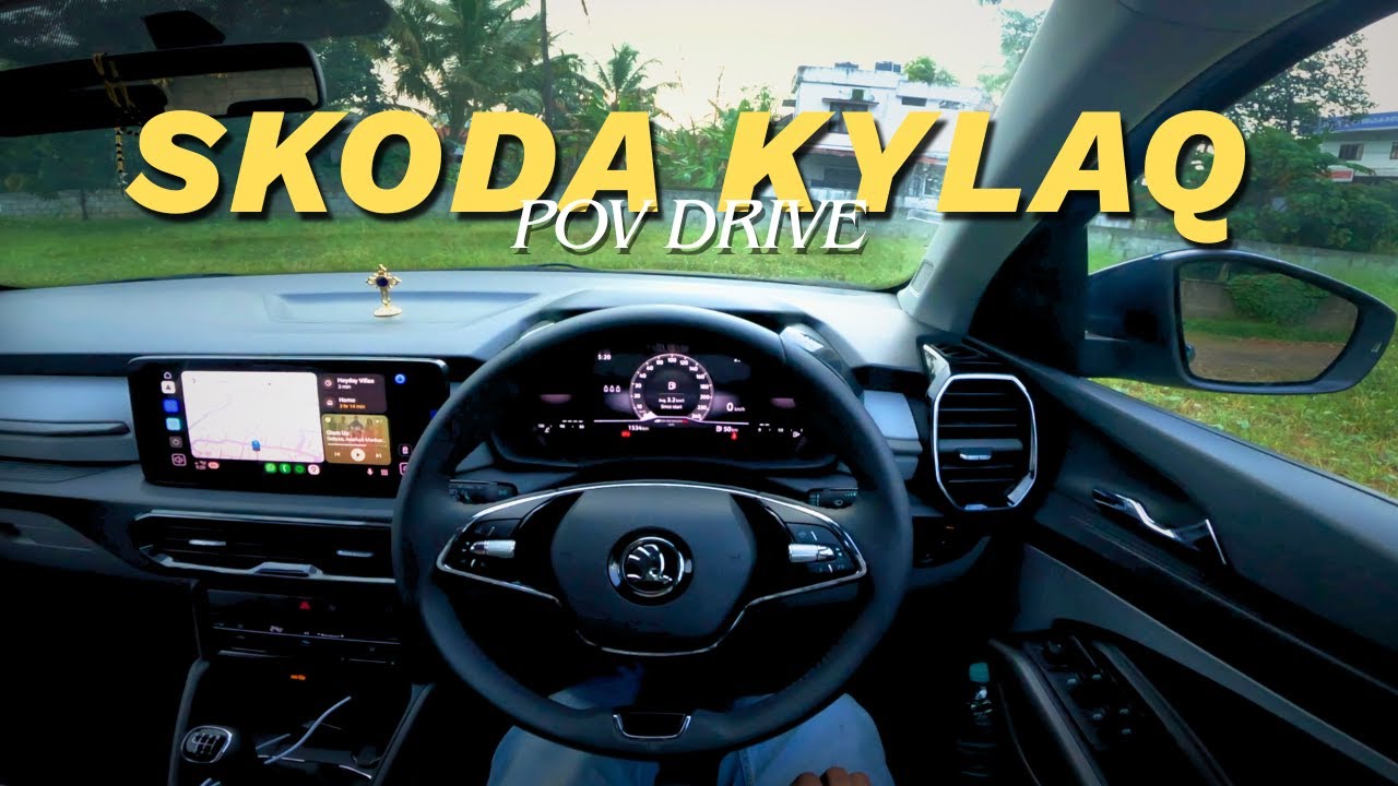 2025 Skoda Kylaq Signature Plus MT | ASMR POV Drive | Detox Driving