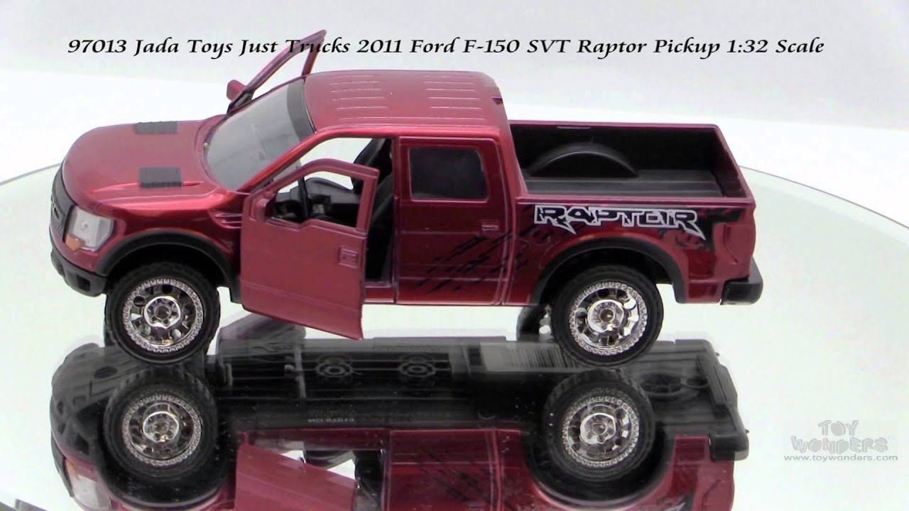 97013 Jada Toys Just Trucks 2011 Ford F 150 SVT Raptor Pickup 132