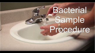 Famous Bacterial Sample Collection Procedure - Iowa DNR Profile