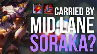 Imaqtpie - CARRIED BY MIDLANE SORAKA? ft.Dyrus, IWDominate