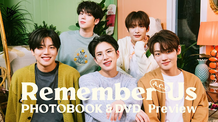 "Remember Us" A.C.E PHOTOBOOK&DVD Preview