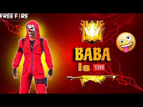 FF_BABA IS LIVE 🥰 BR RANK PUSH 💯 - YouTube
