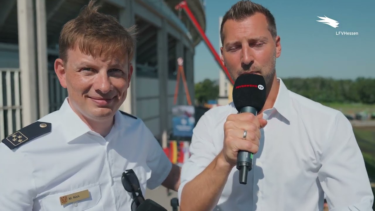 08/24 Thema: Leistungvergleich Höhenrettung im Deutsche Bank Park