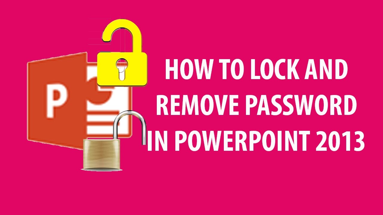 How to protect your PowerPoint presentation - YouTube