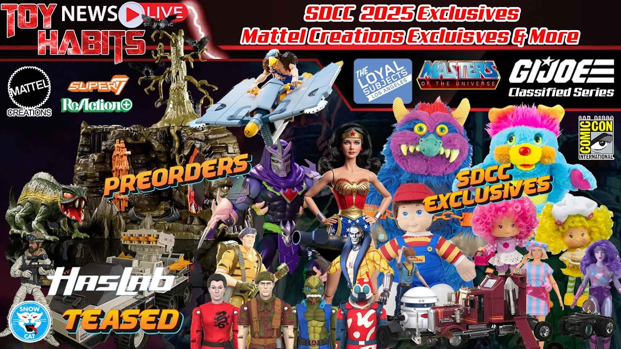 MOTU Origins Fright Zone, SDCC 2025 Exclusives, Snow Cat HasLab