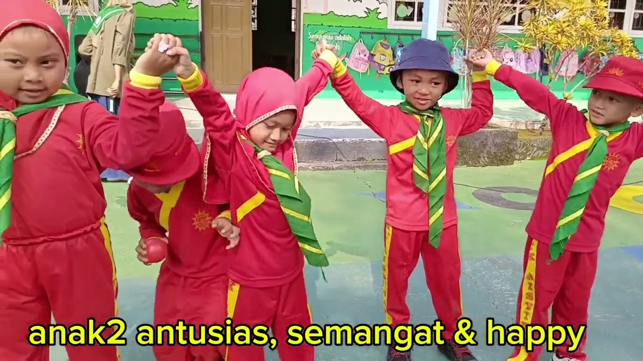 Serunya kegiatan HW di Paud Aba Iringmulyo, Metro Timur