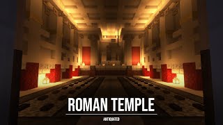 Famous Minecraft Roman Temple Interior Tutorial: Medium Temple Part 2 Wealth