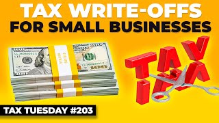 How To WriteOff General Business Expenses | Tax Tuesday #203