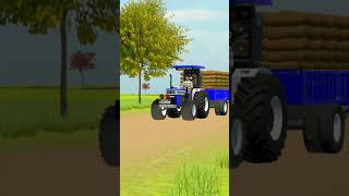 😱 Tractor Overloaded Trolley Stunt! | Indian Tractor Game 🚜#tractor #tractorgame#tractorstunt#gaming