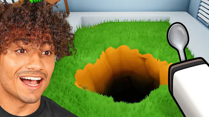 Escaping PRISON With Only A SPOON In Roblox..