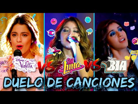 Violetta VS Soy Luna VS BIA | Duelo de canciones | version : las protagonistas Vl & SL & BIA music ❤