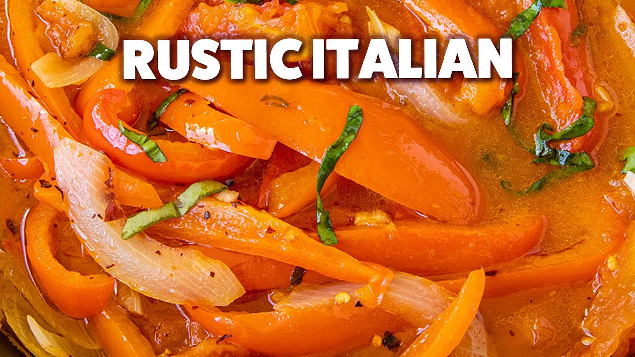 Самый НЕДООЦЕНЕННЫЙ рецепт с болгарским перцем | Peperonata