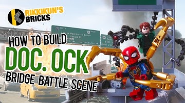 LEGO How to build Doc Ock Bridge Battle  | MoC
