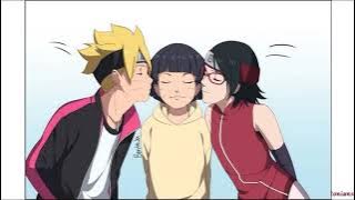 As Sarada's Boyfriend | Himawari's Prank