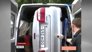 Казахи перевозили Мазда 6 в Мерседесе Спринтер)))