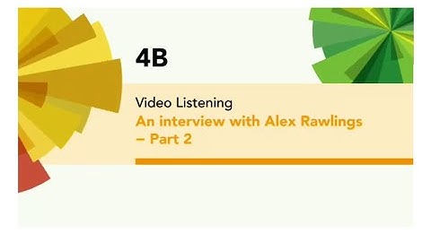 English File 4thE - Intermediate - Video Listening - 4B Rawlings Interview -    Part 2