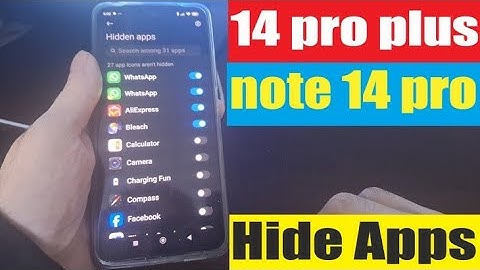 How to Hide Apps On Redmi Note 14 PRO | How to Hide Apps in Redmi note 14 pro plus