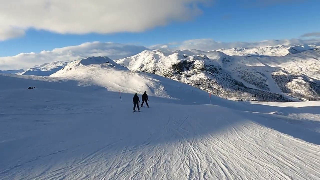 Hemsedal - Hidden entry to 45 red over to 17 red