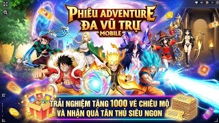 Phiêu Lưu Đa Vũ Trụ - Trải Nghiệm Game Mới Đồ Hoạ Siêu Đẹp Tặng Quà Tân Thủ Ngon Và Mở Full VIP 15 screenshot 1