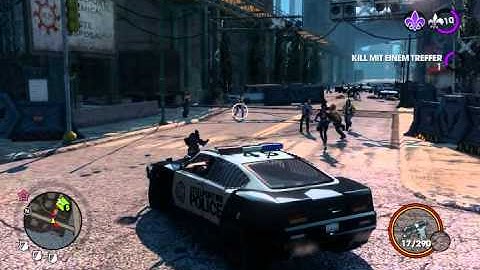 SaintsRowTheThird Gameplay / zombies , cops