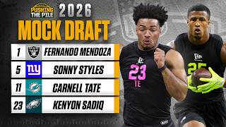 Biggest Draft RISERS From The Combine + NEW 2026 NFL Mock Draft | Full 1st Round