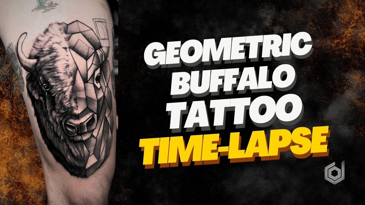 Buffalo Tattoo by Javier Franco