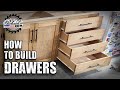 How To Build Drawers / Easy DIY Drawer Boxes