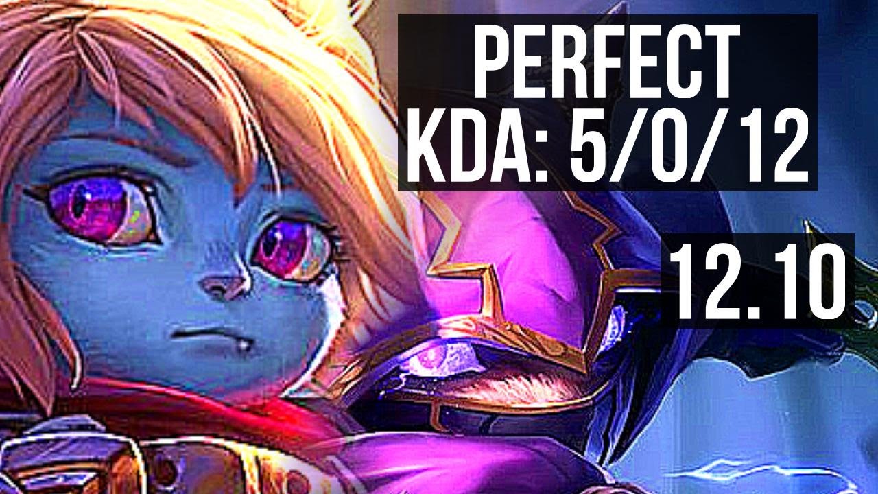 POPPY vs KENNEN (TOP) | 5/0/12, 2.3M mastery, 800+ games, Rank 8 Poppy | KR Challenger | 12.10