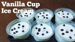 Vanilla Ice Cream Vanilla Cup Ice Cream Only 3 Ingredients