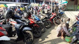 SUASANA PASAR DONOMULYO, 1 HARI MENJELANG Hari RAYA