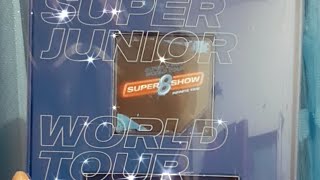 Unboxing SUPER JUNIOR WORLD TOUR - SUPER SHOW 8 : INFINITE TIME (Kit Video)