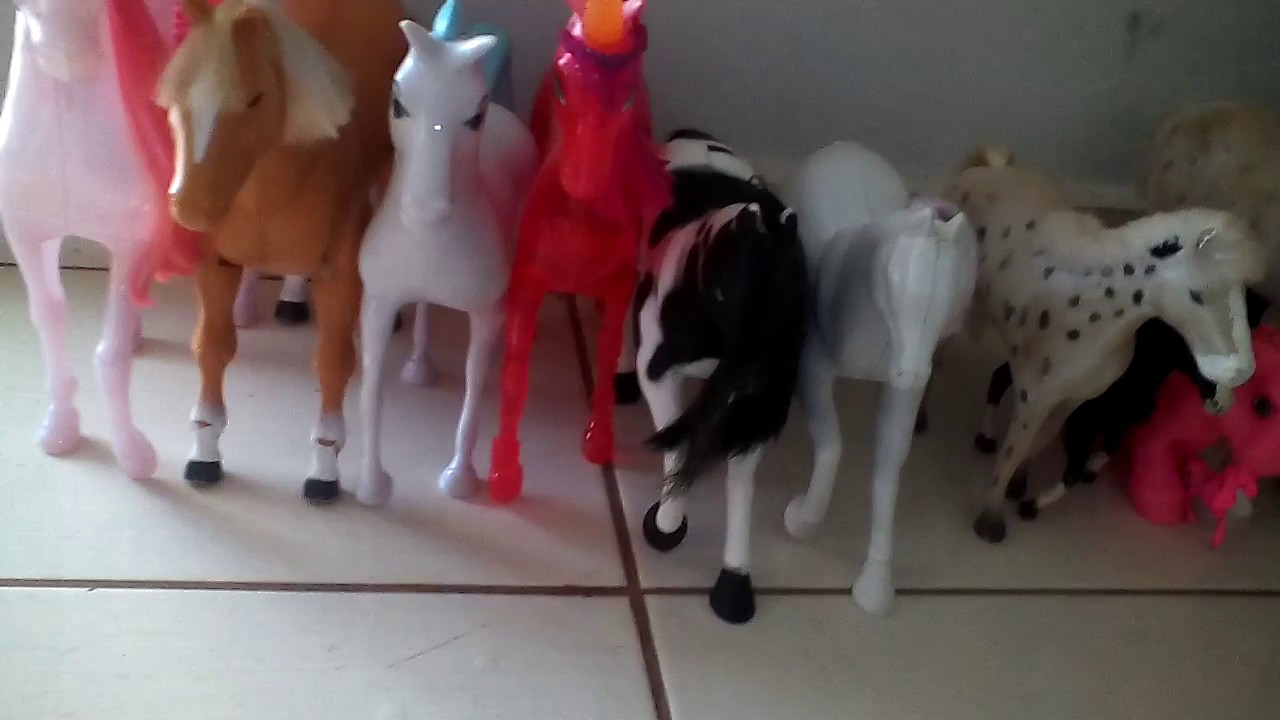 Meus cavalos de brinquedo parte 1