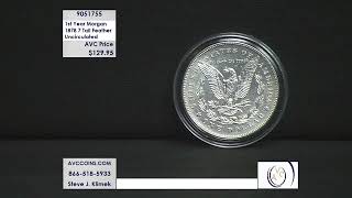 1st Year Morgan - 1878 7 Tail Feather - Uncirculated