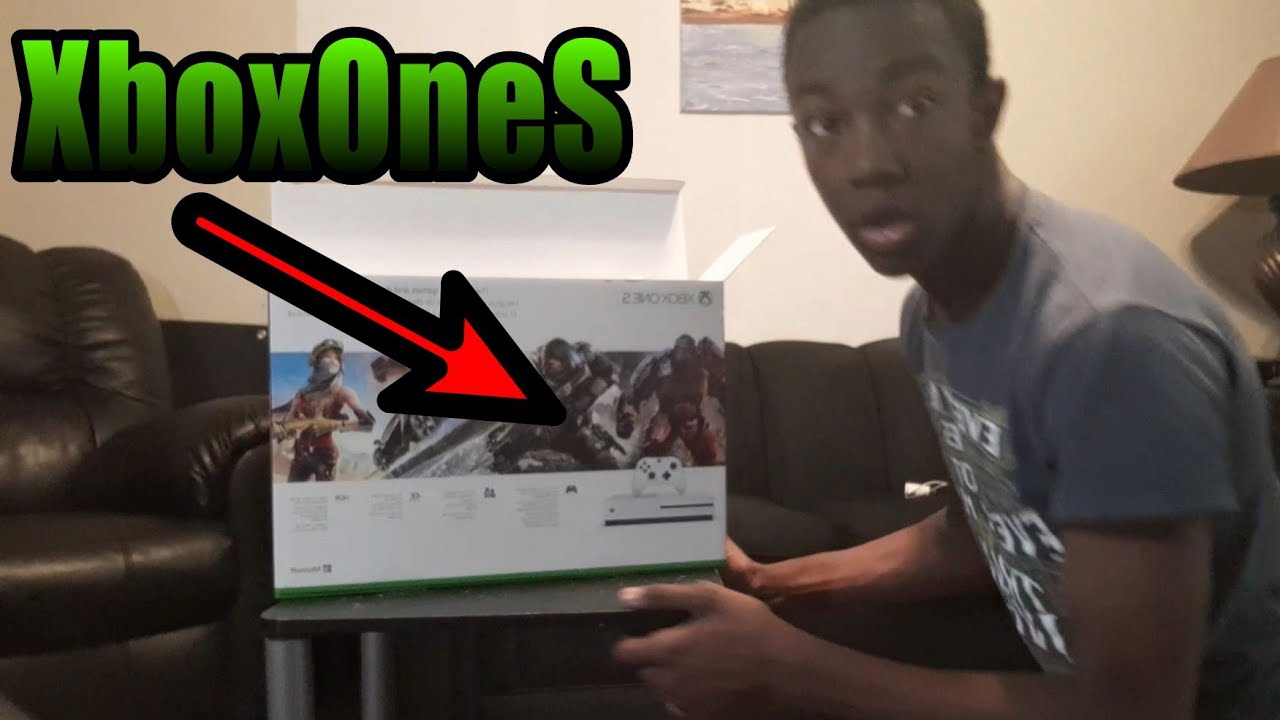I finally got one!!! Xbox one s unboxing - YouTube