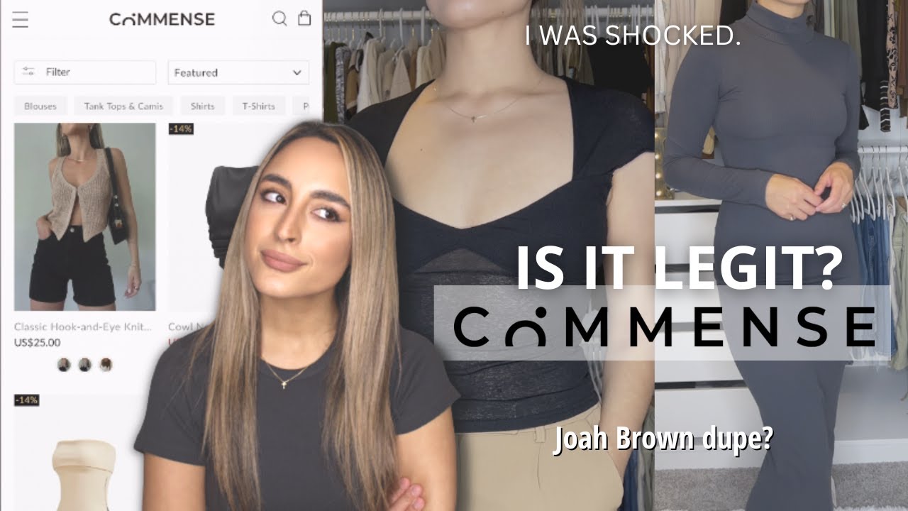 COMMENSE CLOTHING TRY ON HAUL | Is Commense Clothing Website legit or a ...