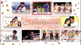 Mohabbatein - Audio Jukebox Full Songs Jatin Lalit, Anand Bakshi