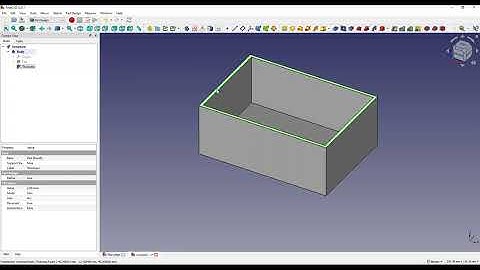 Part Design Tutorial | Make a box in FreeCAD