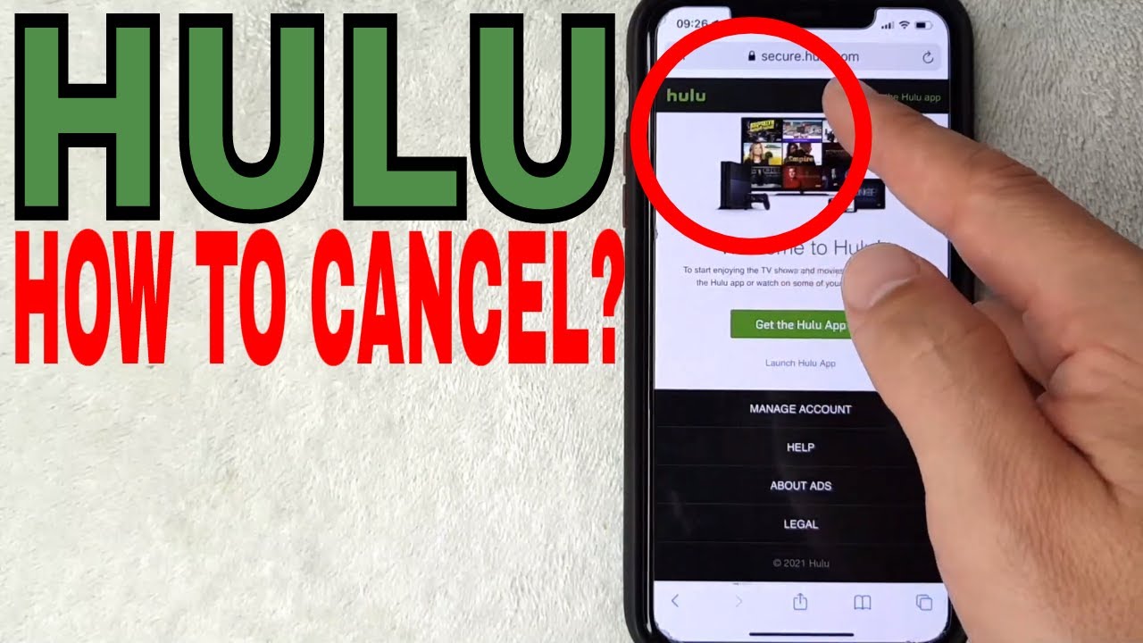 How To Cancel Hulu Subscription YouTube