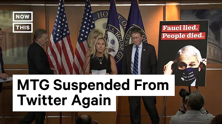 Marjorie Taylor Greene Suspended by Twitter Again