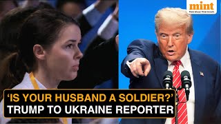 On Cam: Trump's COMPASSIONATE Reply To Ukrainian Journalist Whose Husband Is Fighting Against Russia