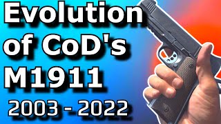 The Evolution of Call of Duty's 1911 | Every incarnation of the COD 1911