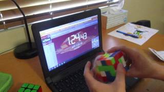 roux weekly competition: 4x4 1:23.9 with Lewis Method