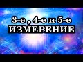 ЧЕМ ЧЕТВЕРТОЕ И ПЯТОЕ ИЗМЕРЕНИЕ ОТЛИЧАЮТСЯ ОТ ТРЕХМЕРНОЙ РЕАЛЬНОСТИ