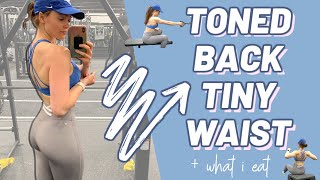 5 EXERCISES FOR A TONED BACK & TINY WAIST