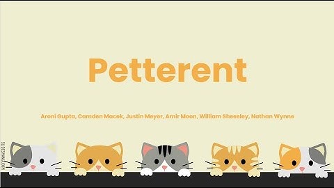 Petterrent - ENES100 Group 1 Final Project