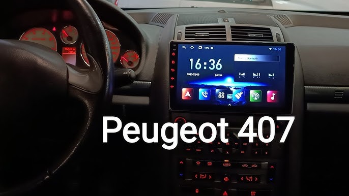 Pantalla en Peugeot 407 - Control de la Temperatura y posibilidades 