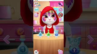 Angela got her younger self #mytalkingangela #talkingangela2 #talkingtom #talkingtomversion #cat