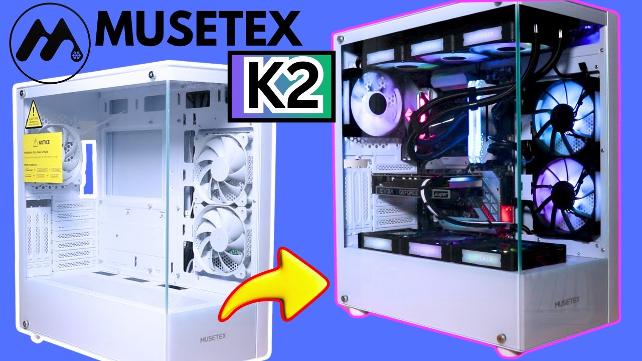Musetex K2 PC Gaming Case Review | Best Gaming PC Case 2025