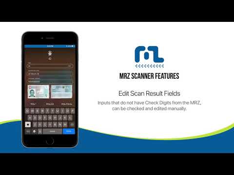 MRZ Scanner Intro #1