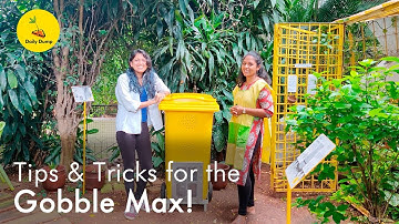 Tips & Tricks for your Gobble Max Home Composter